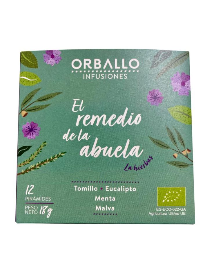 INFUSIONES ORBALLO  EL REMEDIO DE LA ABUELA